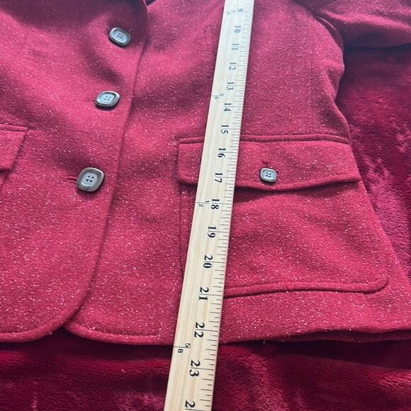 LL Bean Tweed Women’s Office Blazer Jacket Size SP - Picture 9 of 9